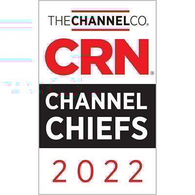 CRN 2022 Channel Chiefs award badge
